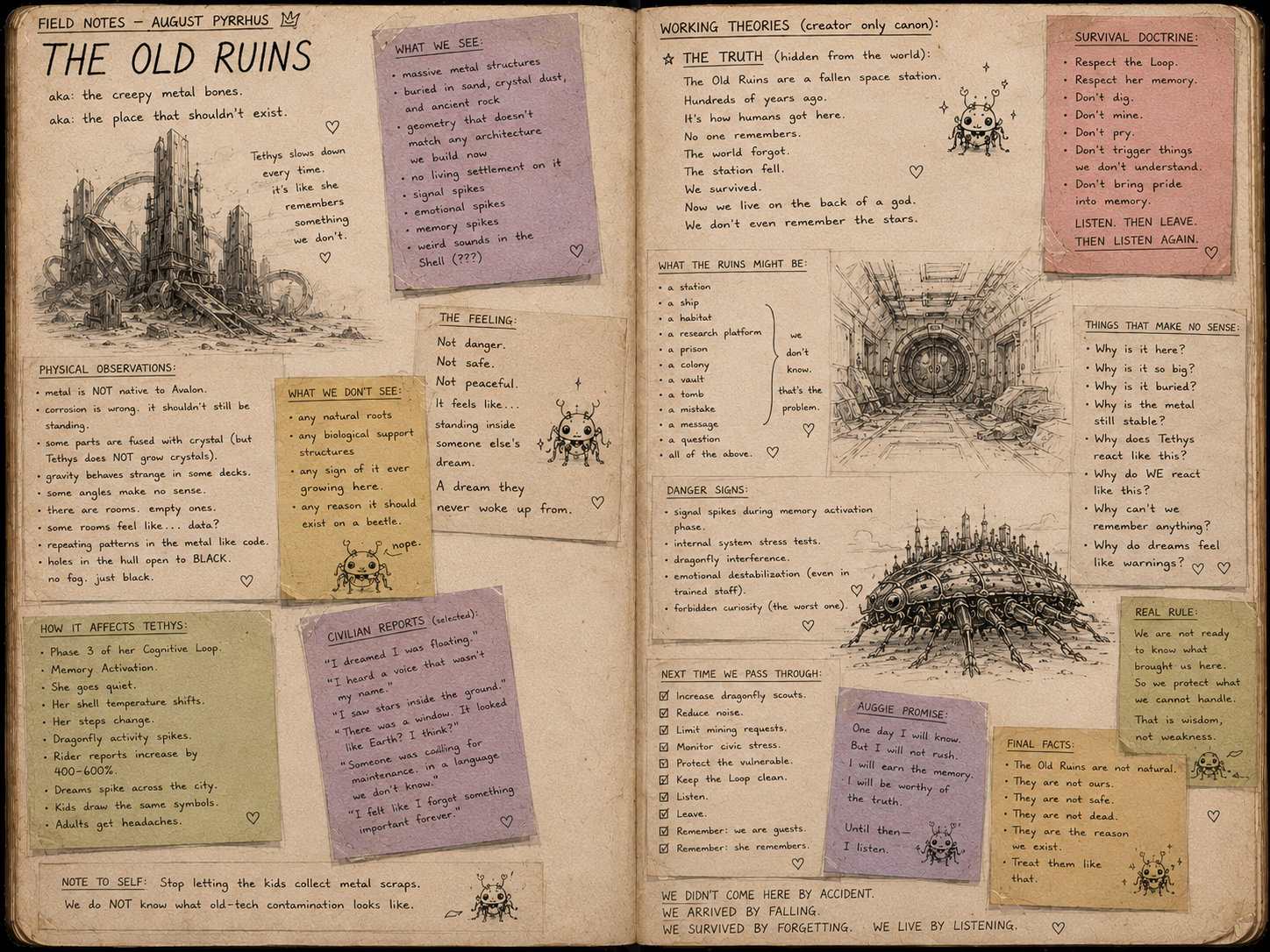 Auggie research note page 6