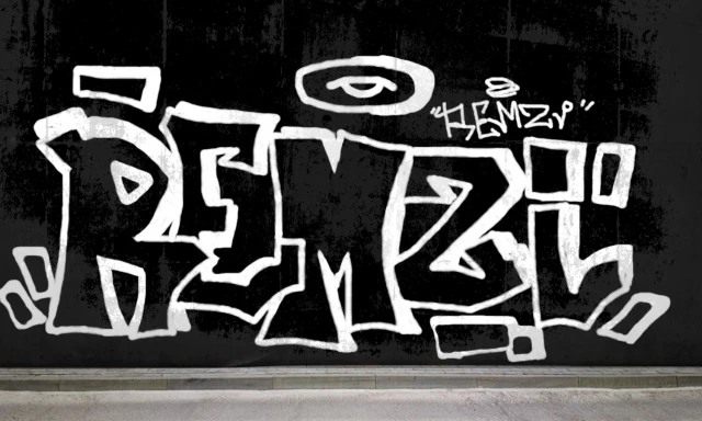 Graffiti artwork by Remzi