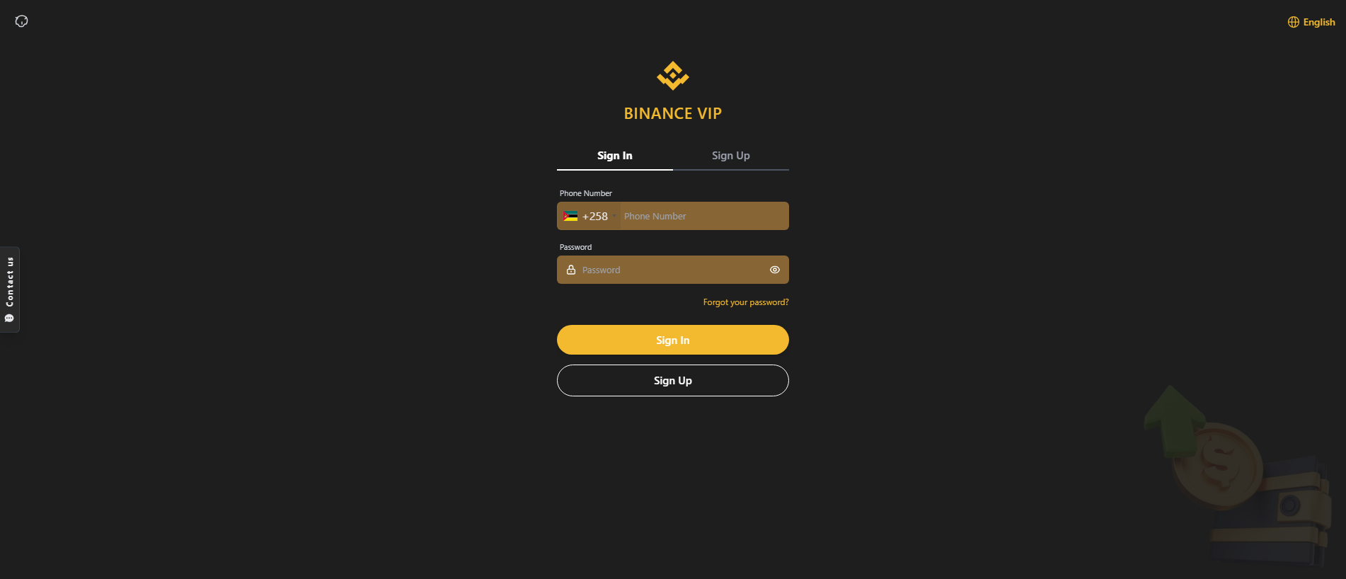 Stored capture of binance-vip.top