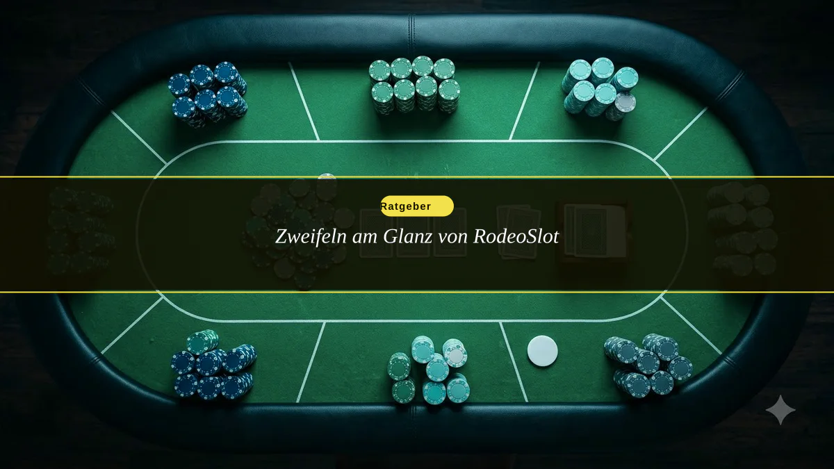 Zweifeln am Glanz von RodeoSlot