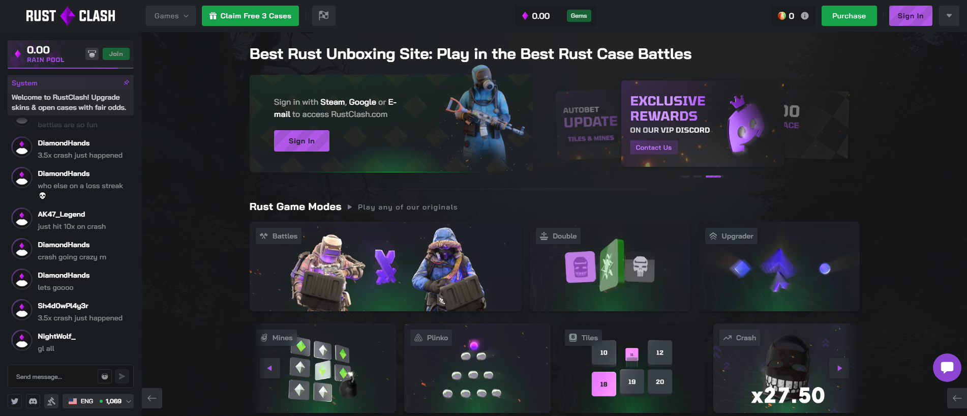 Stored capture of rustclash.info