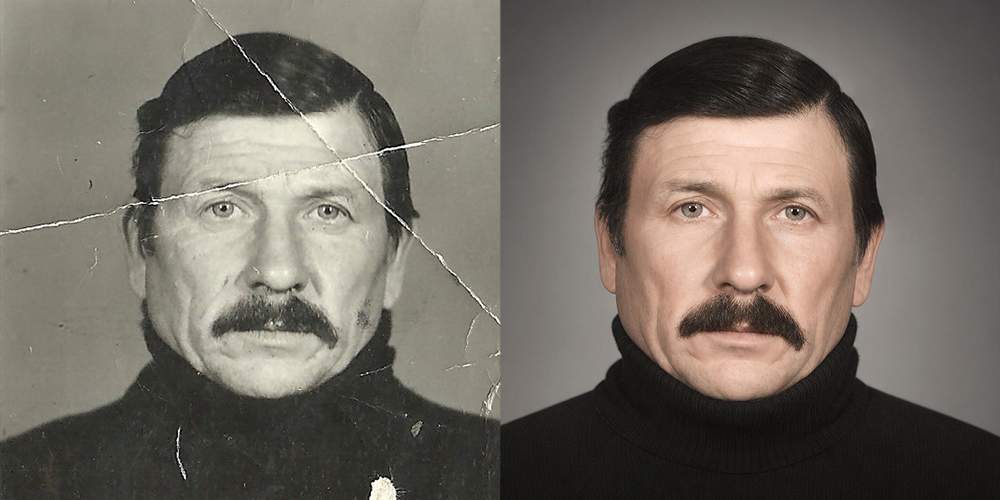 Реставрация старых фотографий