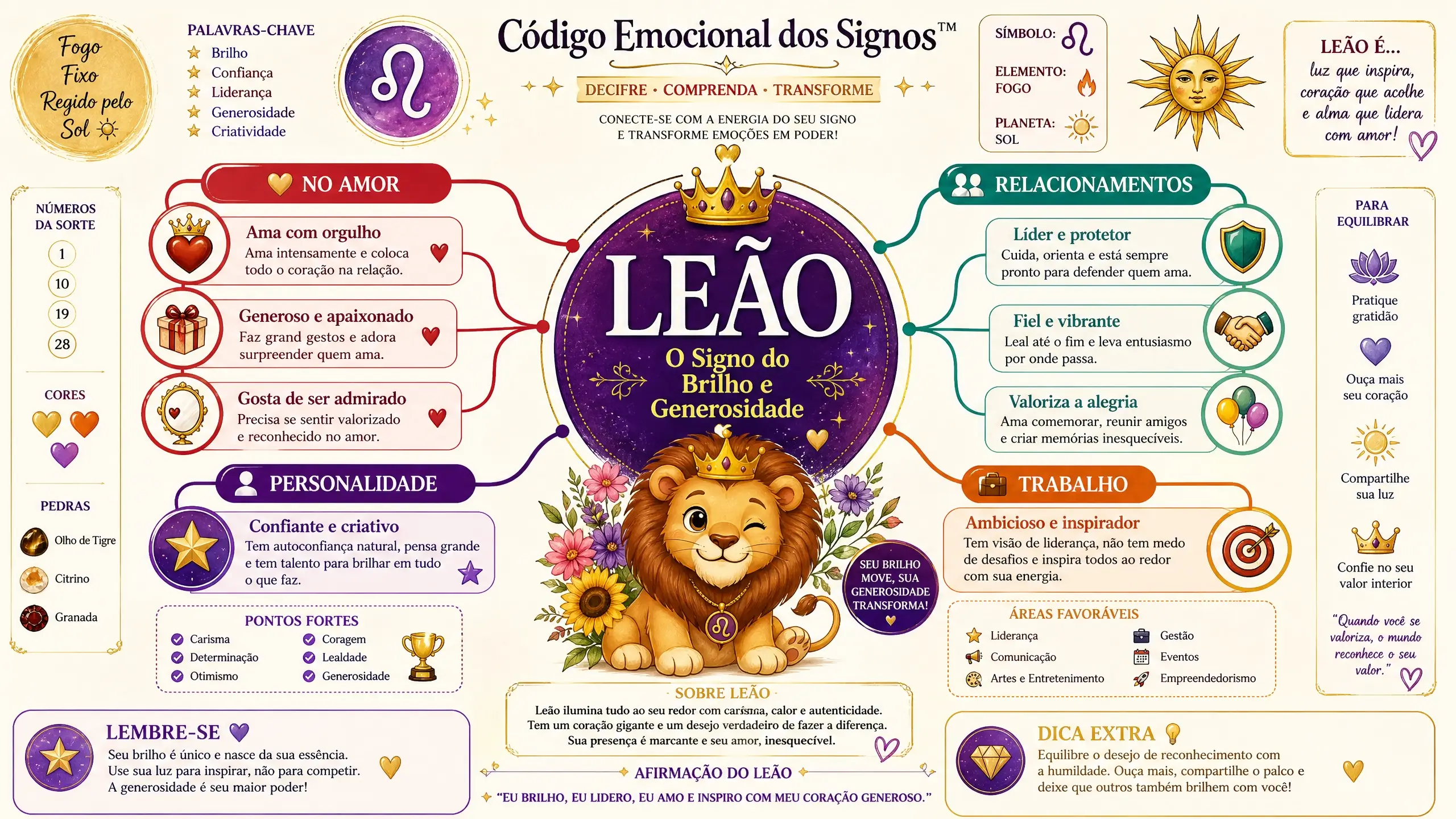 Mapa Mental Leão