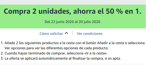Ahorra el 50% en 1 comprando 2 unidades en una selección de productos #LEGO