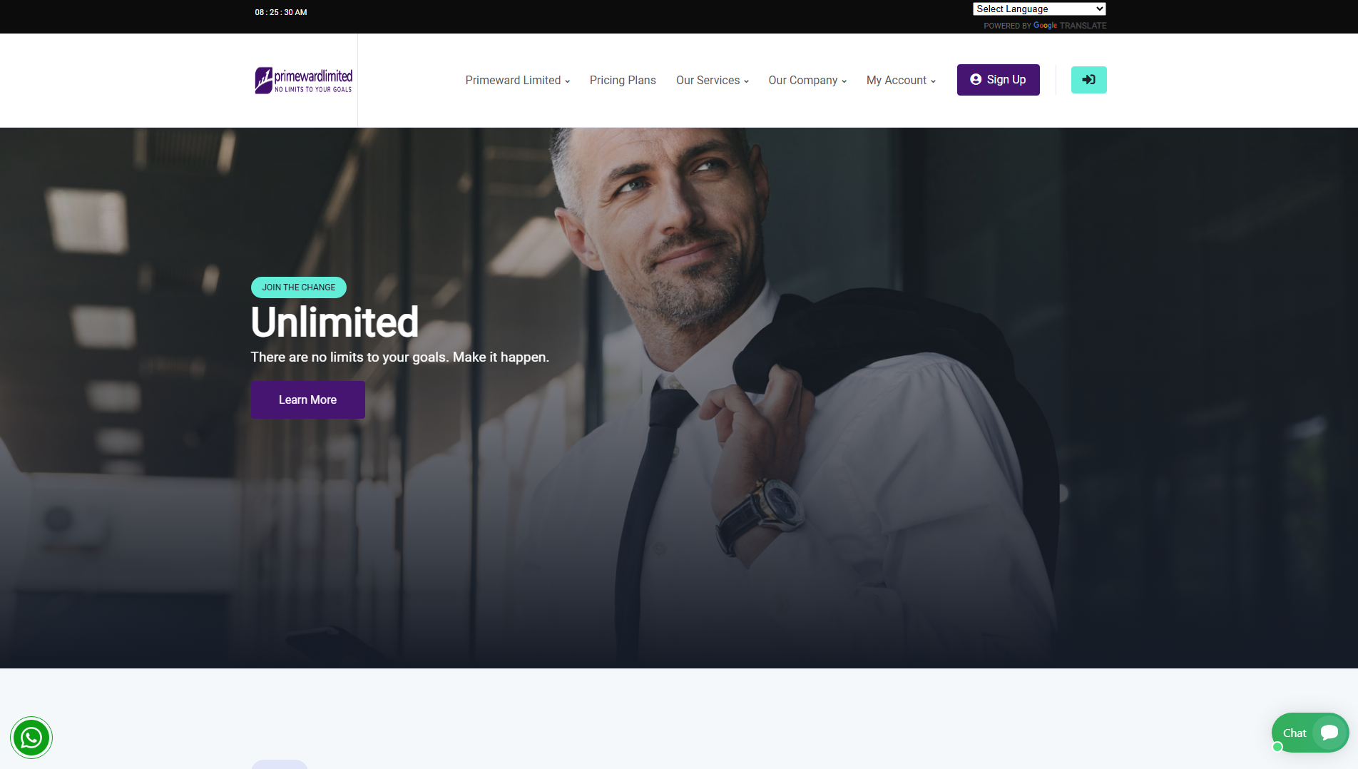 Основной снимок · primewardlimited.com