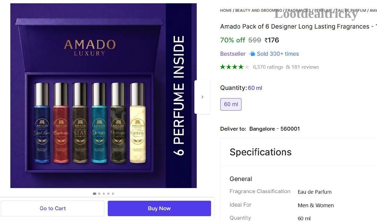   amado Pack Of Offer Image