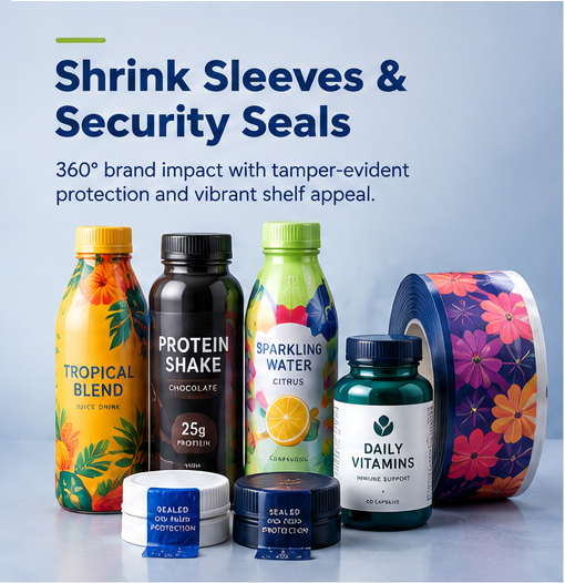 Shrink Sleeves & Security Seals