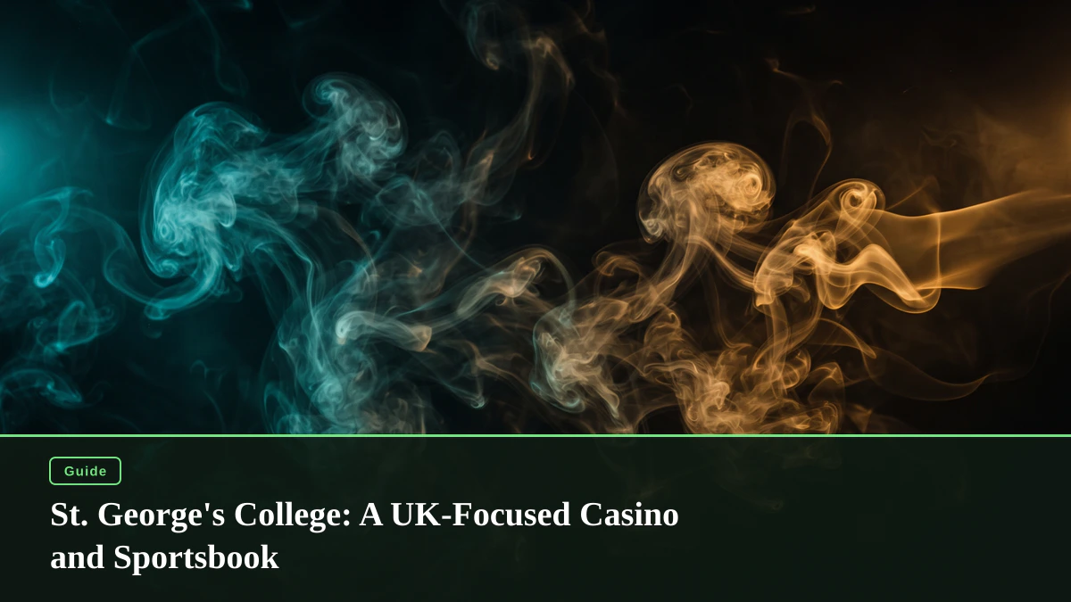 St. George's College: A UK-Focused Casino and Sportsbook
