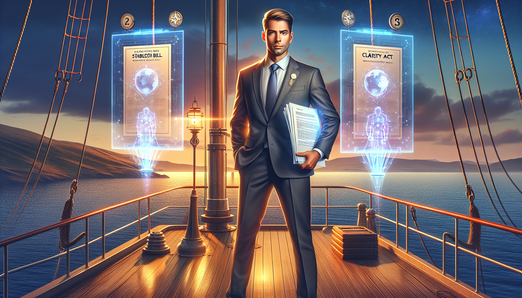 Illustration of Ripple's partnership with Absa Bank for digital asset custody in South Africa