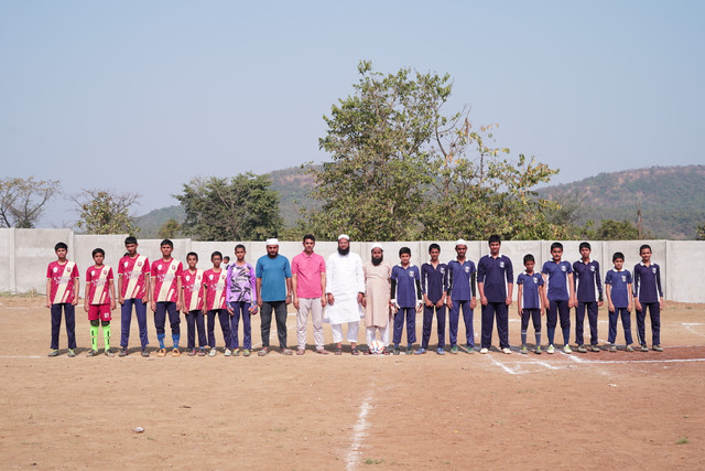 Team spirit on the playground