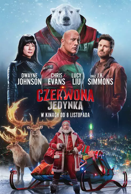 Czerwona Jedynka / Red One (2024) PLDUB.MD.1080p.V2.TELESYNC.x264.DD2.0-FOX / Dubbing PL [kinowy!]
