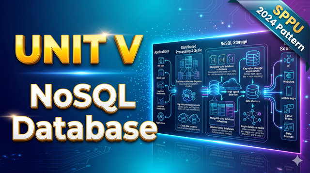 Unit 5 – NoSQL Database | DBMS SPPU 2024 Pattern