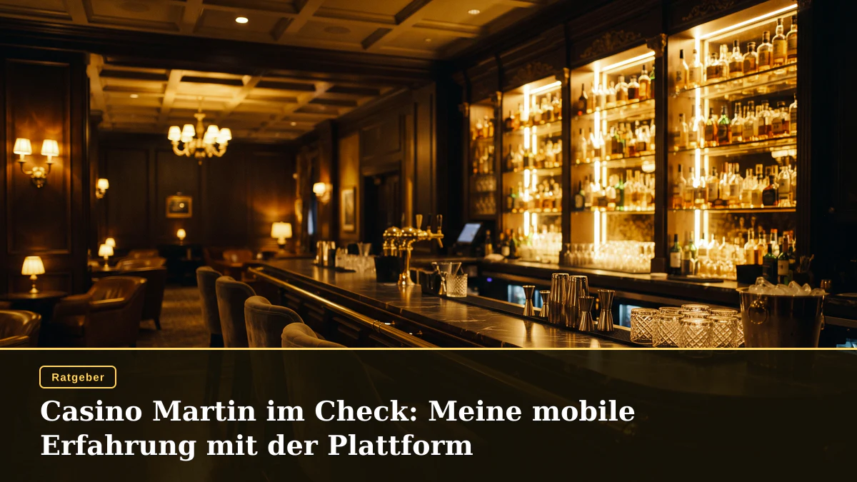 Casino Martin im Check: Meine mobile Erfahrung mit der Plattform