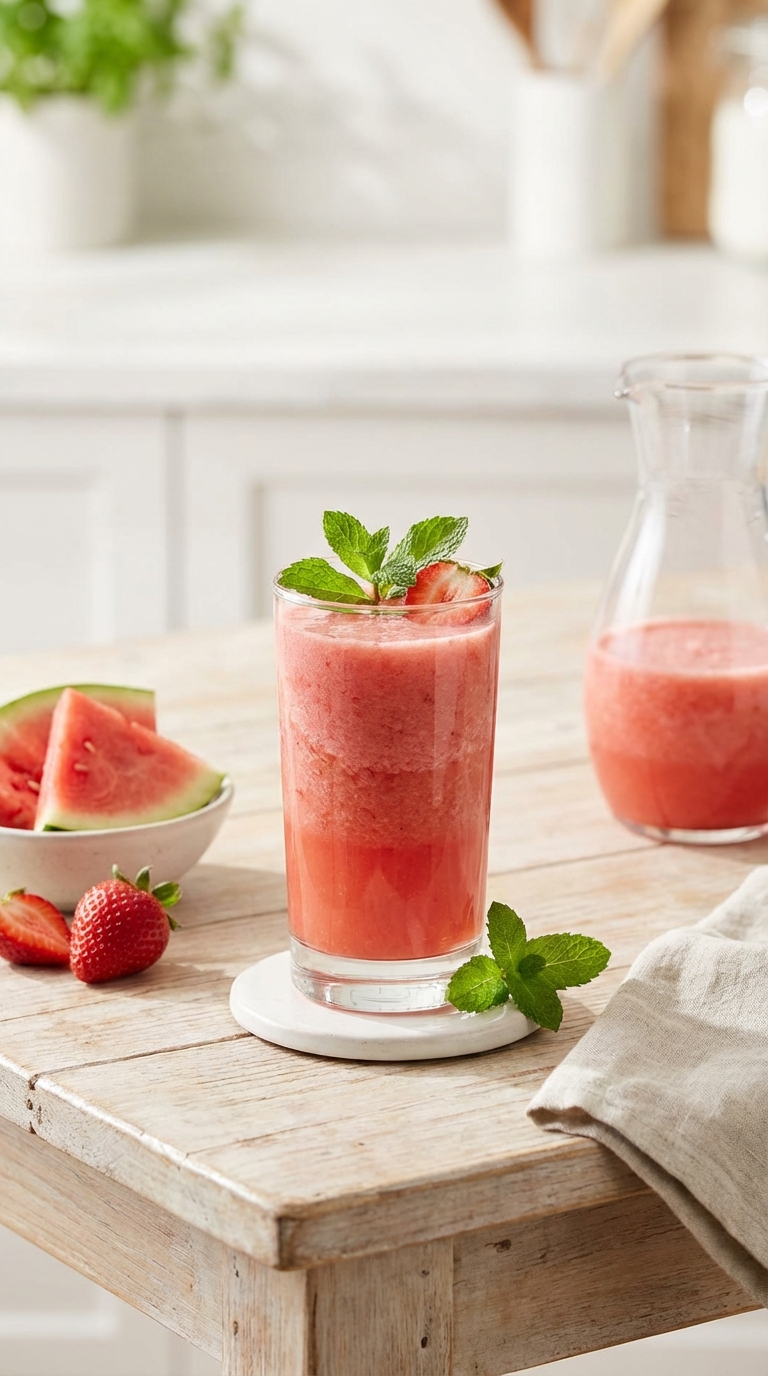 Strawberry Watermelon Cool Down — Perfect for Hot Days