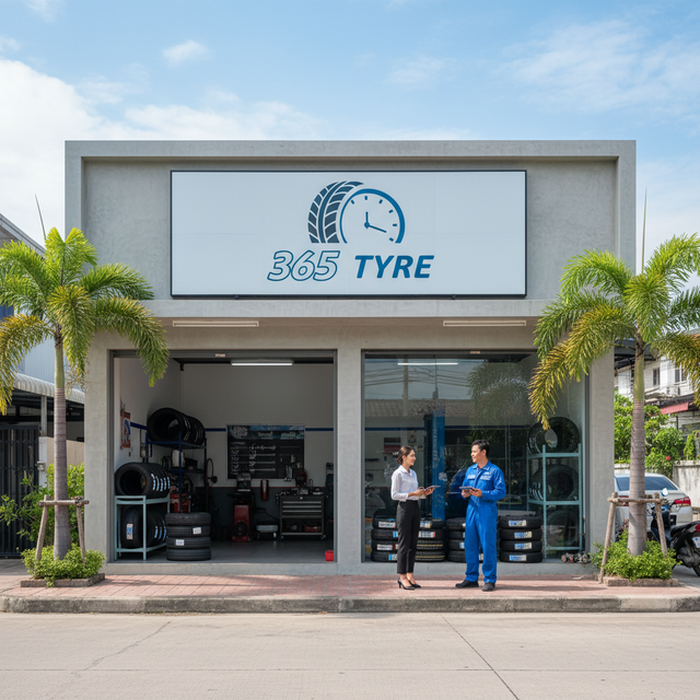 365 Tyre storefront