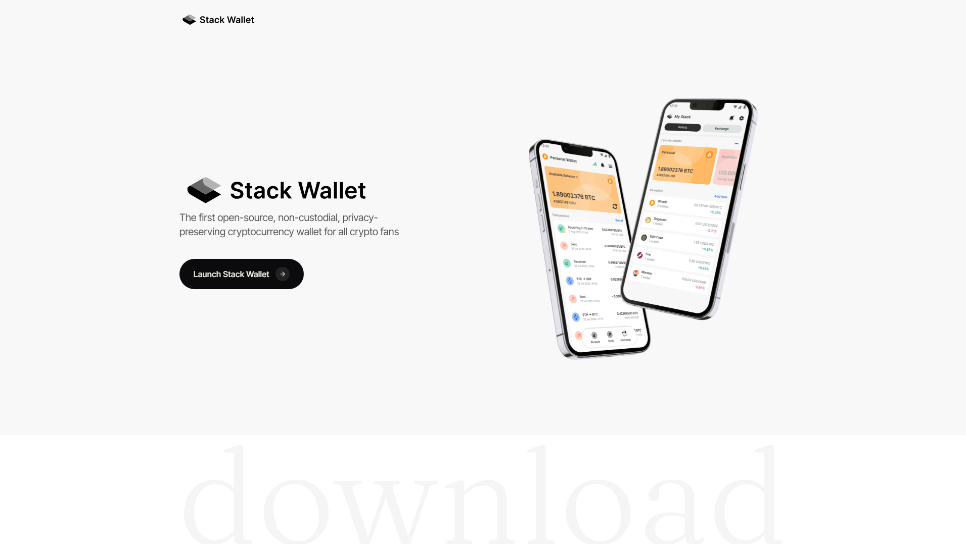 Stored capture of stackwallet.co