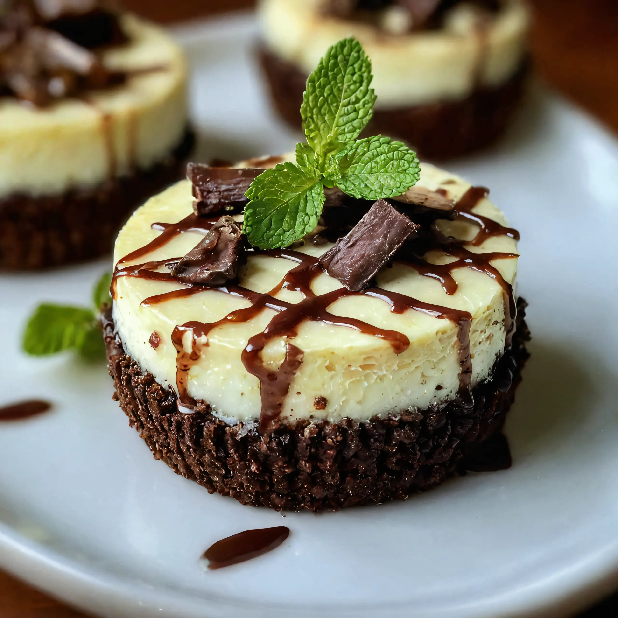 Unwiderstehliche Mini Andes Mint Cheesecakes Varianten