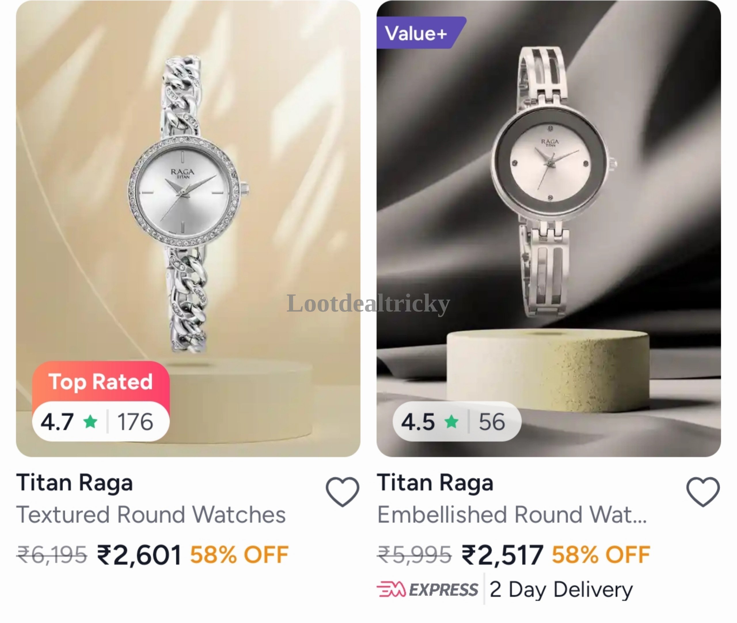 Titan Raga Women Offer Image
