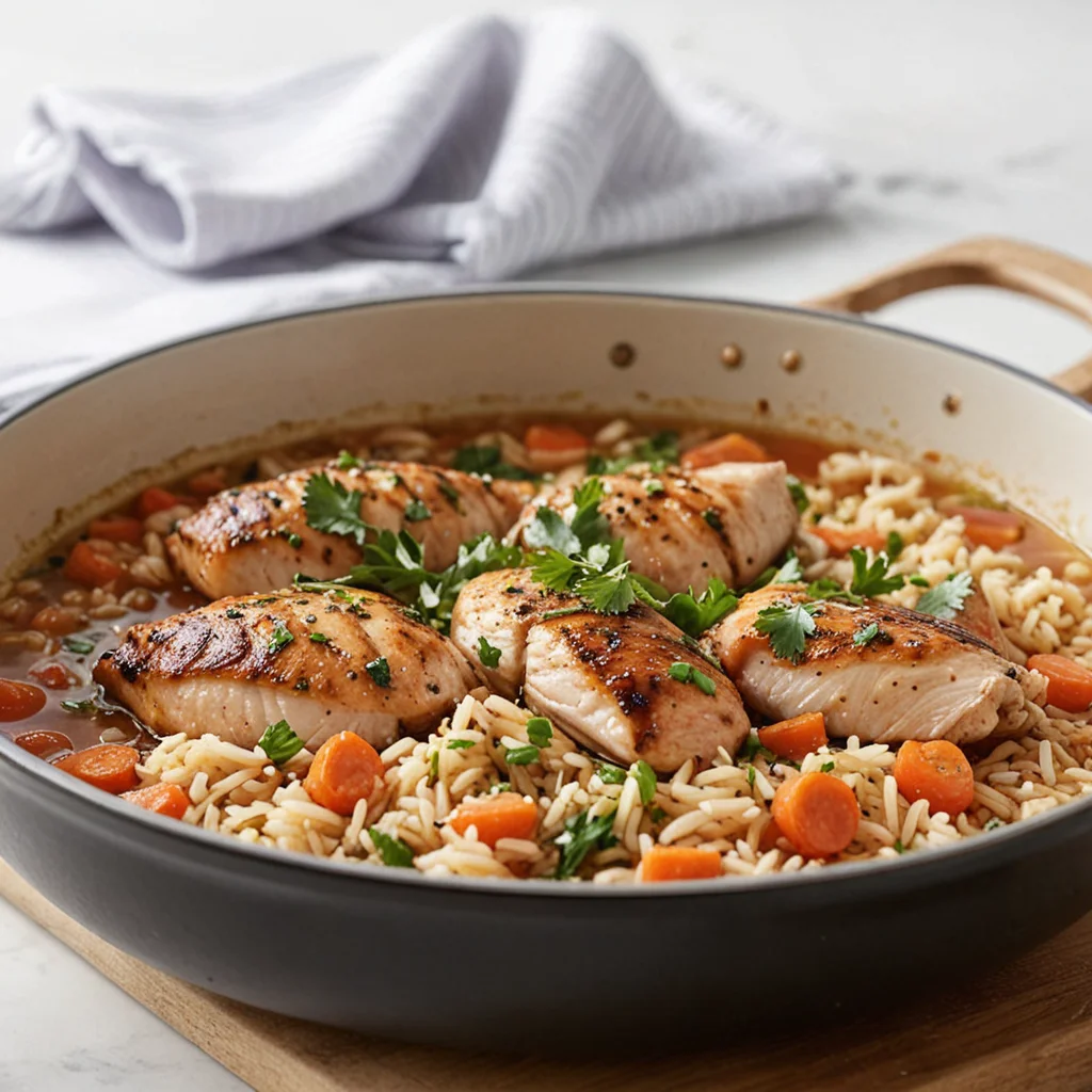 One-Pot Chicken and Rice
