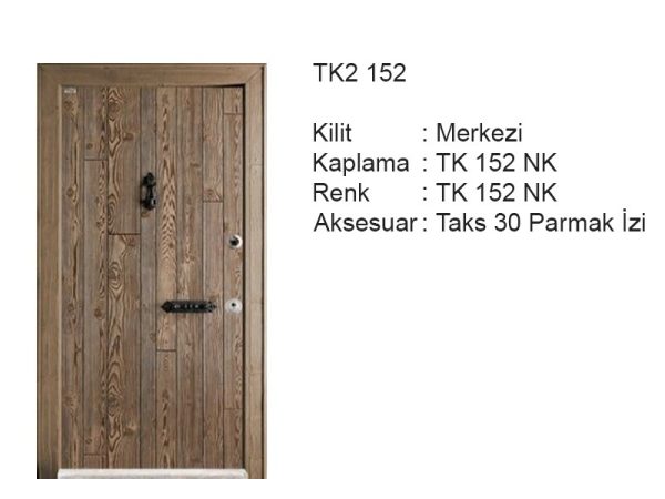 Steel door TK2 152