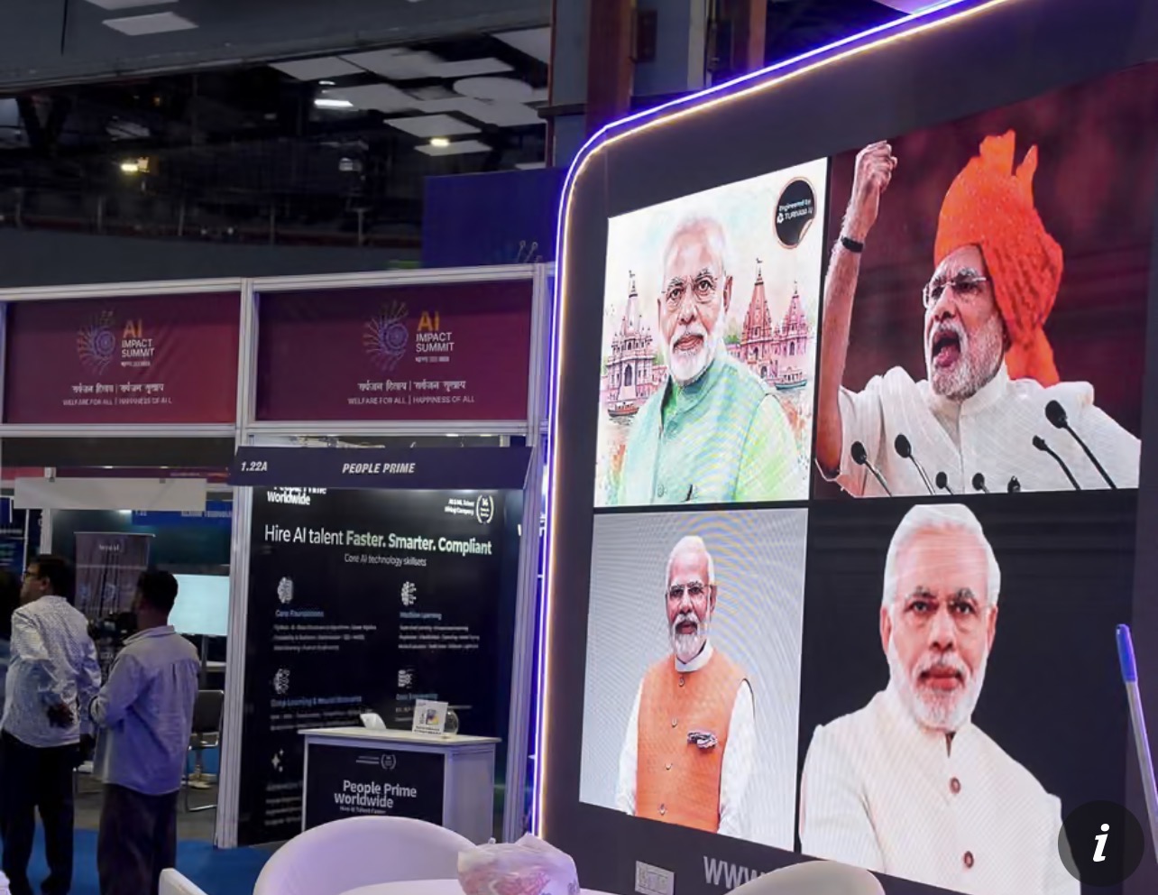 Tech billionaires fly in for Delhi AI expo as Modi jostles to lead in south