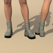 Boots dyed