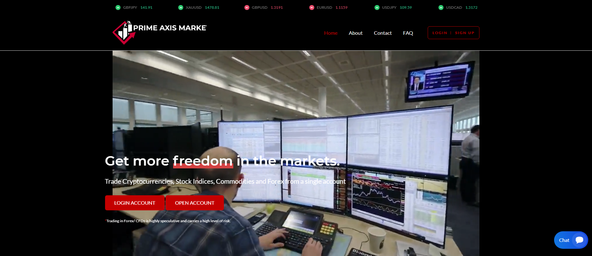 Stored capture of primeaxismarket.live
