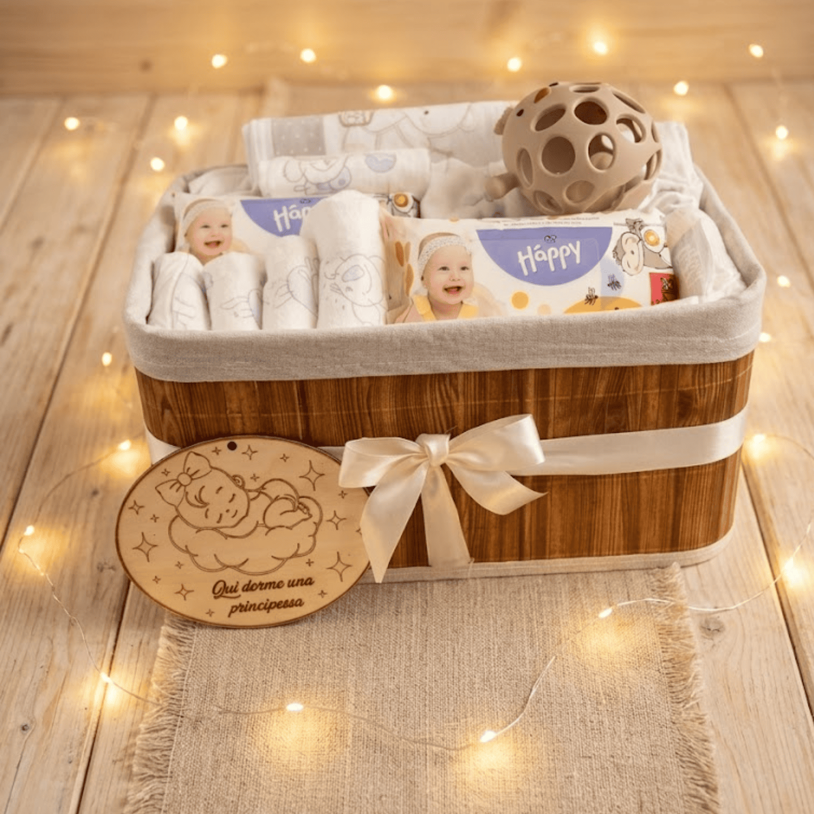 Cesta Nascita L - Grandi Coccole