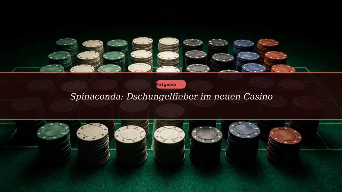 Spinaconda: Dschungelfieber im neuen Casino