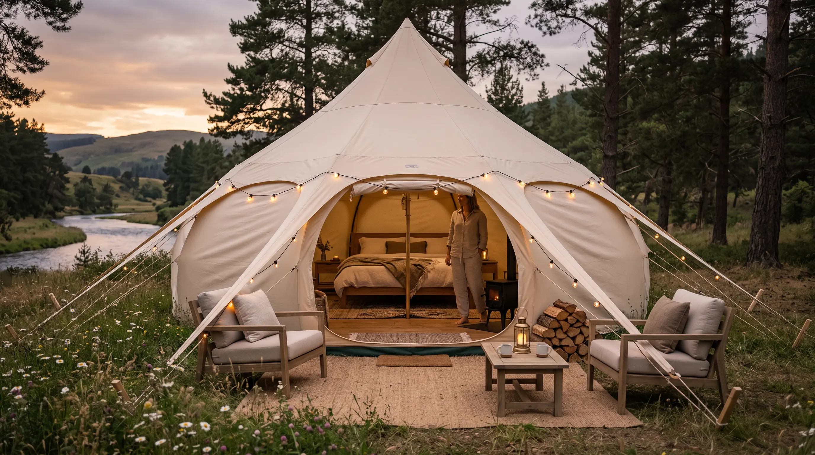 Premium Canvas Bell Tent