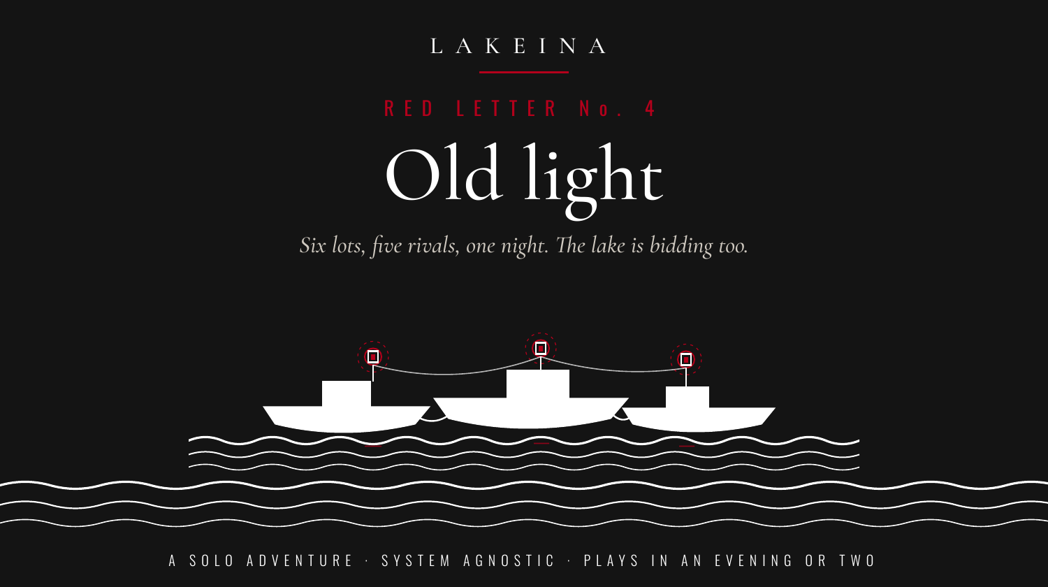 Red Letter No. 4: Old light
