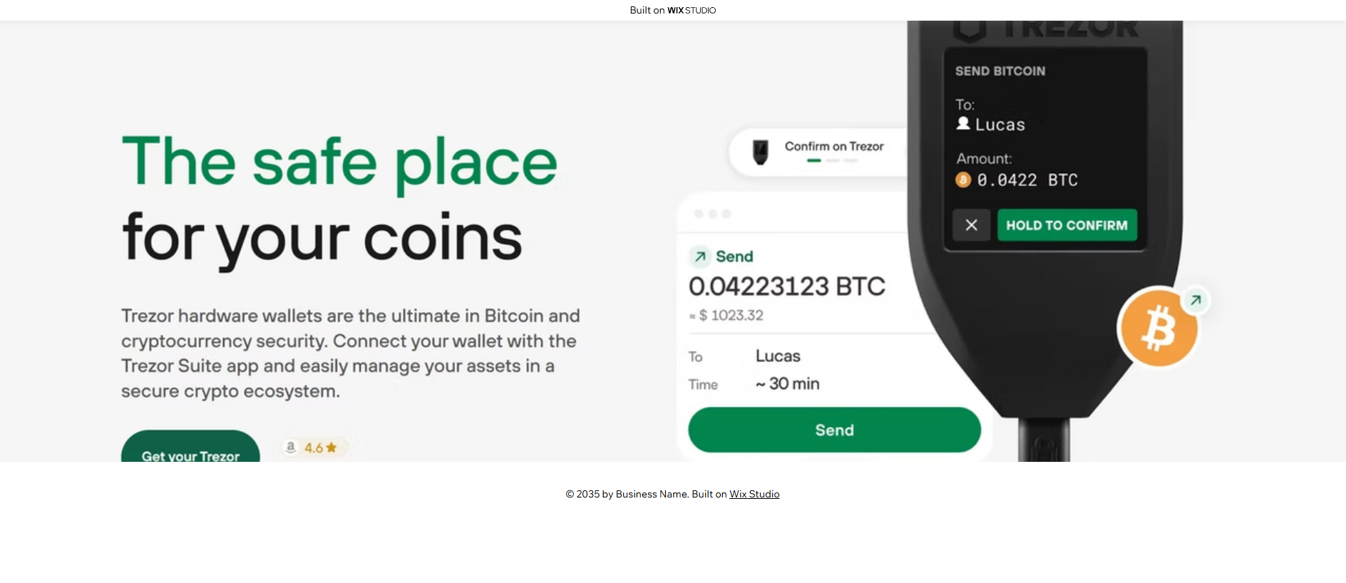 Forensic screenshot of [REDACTED] showing the phishing page layout