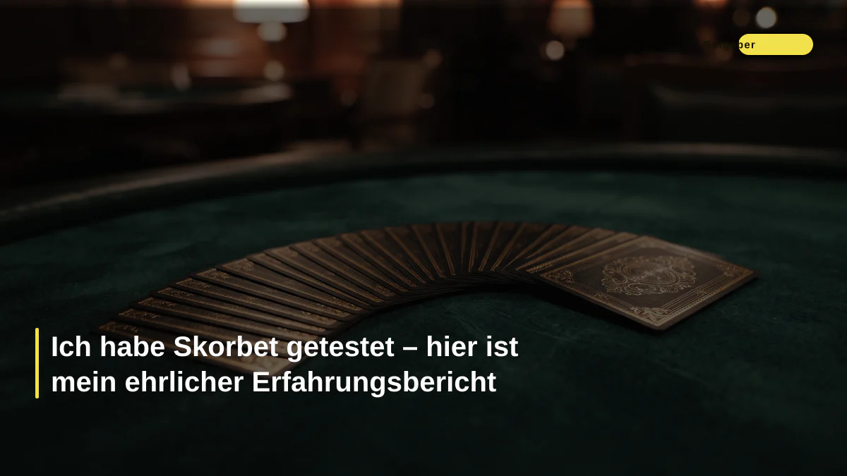 Ich habe Skorbet getestet – hier ist mein ehrlicher Erfahrungsbericht