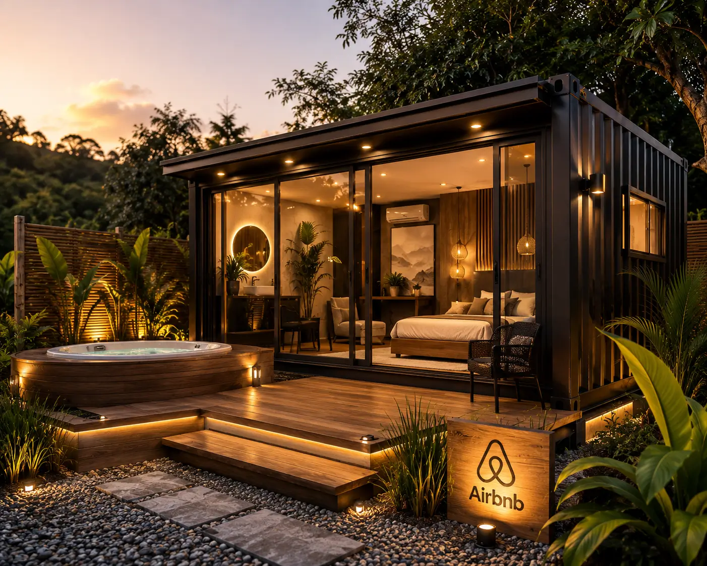 Contenedor para Airbnb