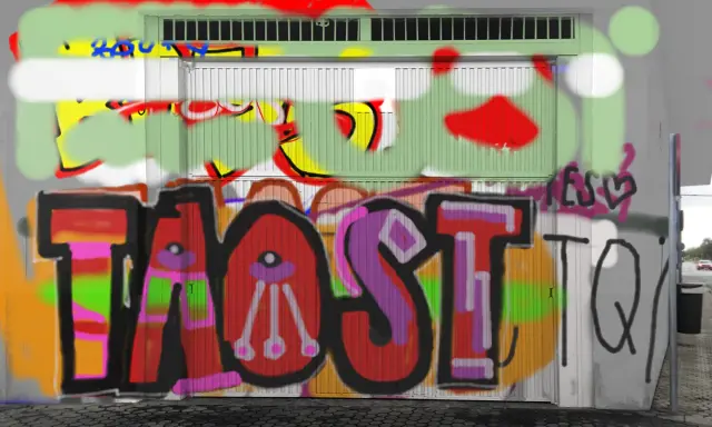 Graffiti artwork by taost