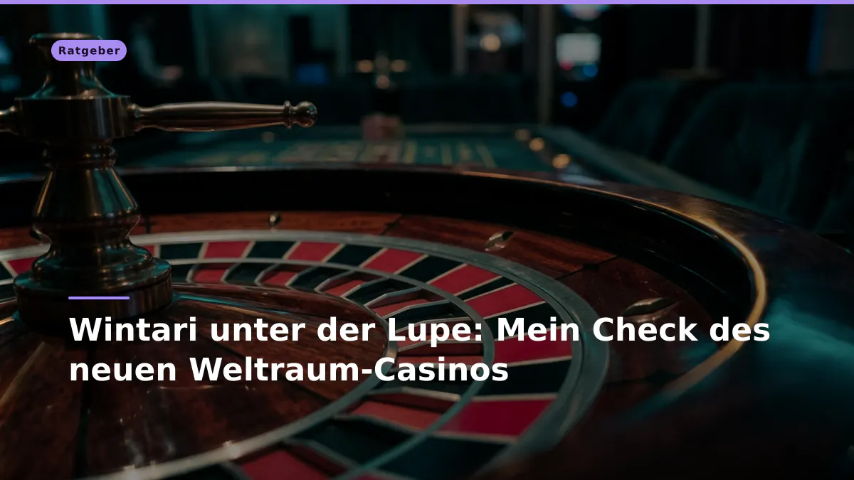 Wintari unter der Lupe: Mein Check des neuen Weltraum-Casinos