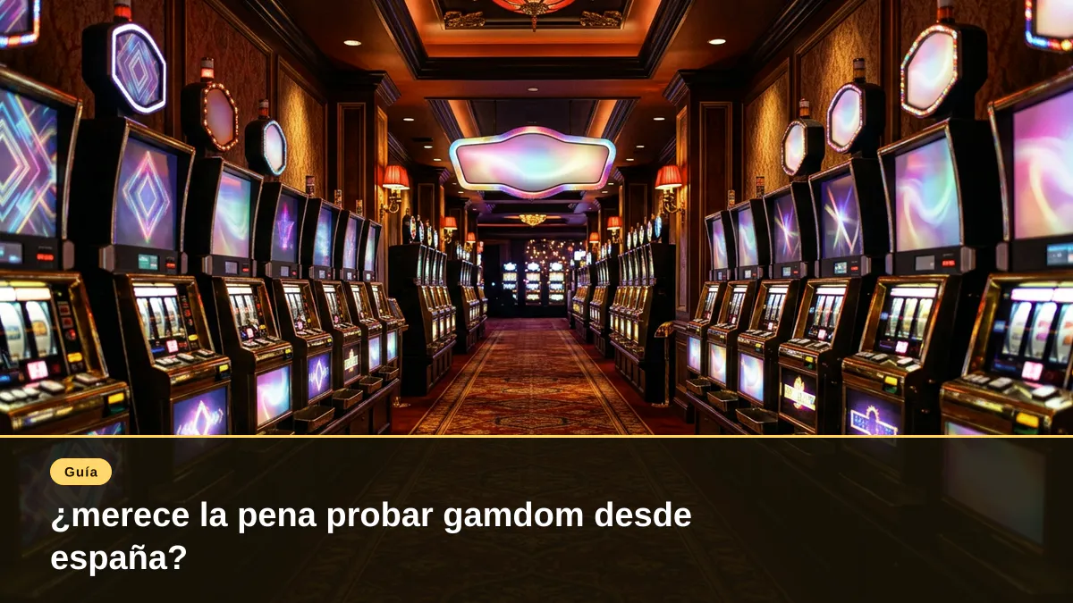 ¿merece la pena probar gamdom desde españa?