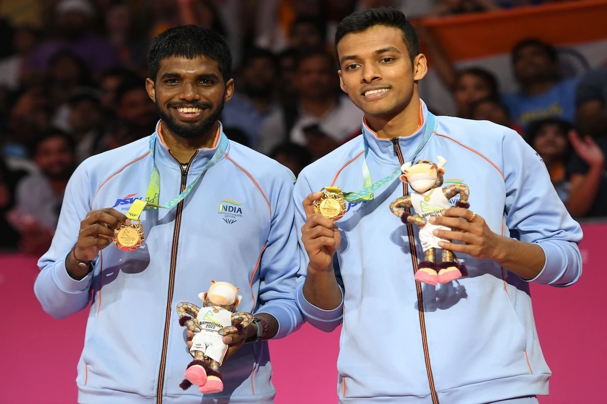 Satwiksairaj Rankireddy and Chirag Shetty