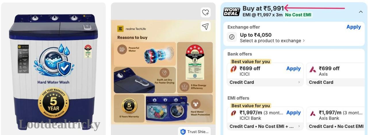 63 Off Realme – Just ₹5992 | Loot Deal