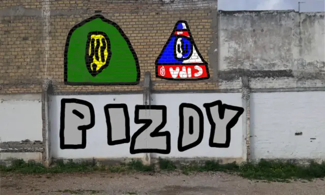 Graffiti artwork by PIAST1945