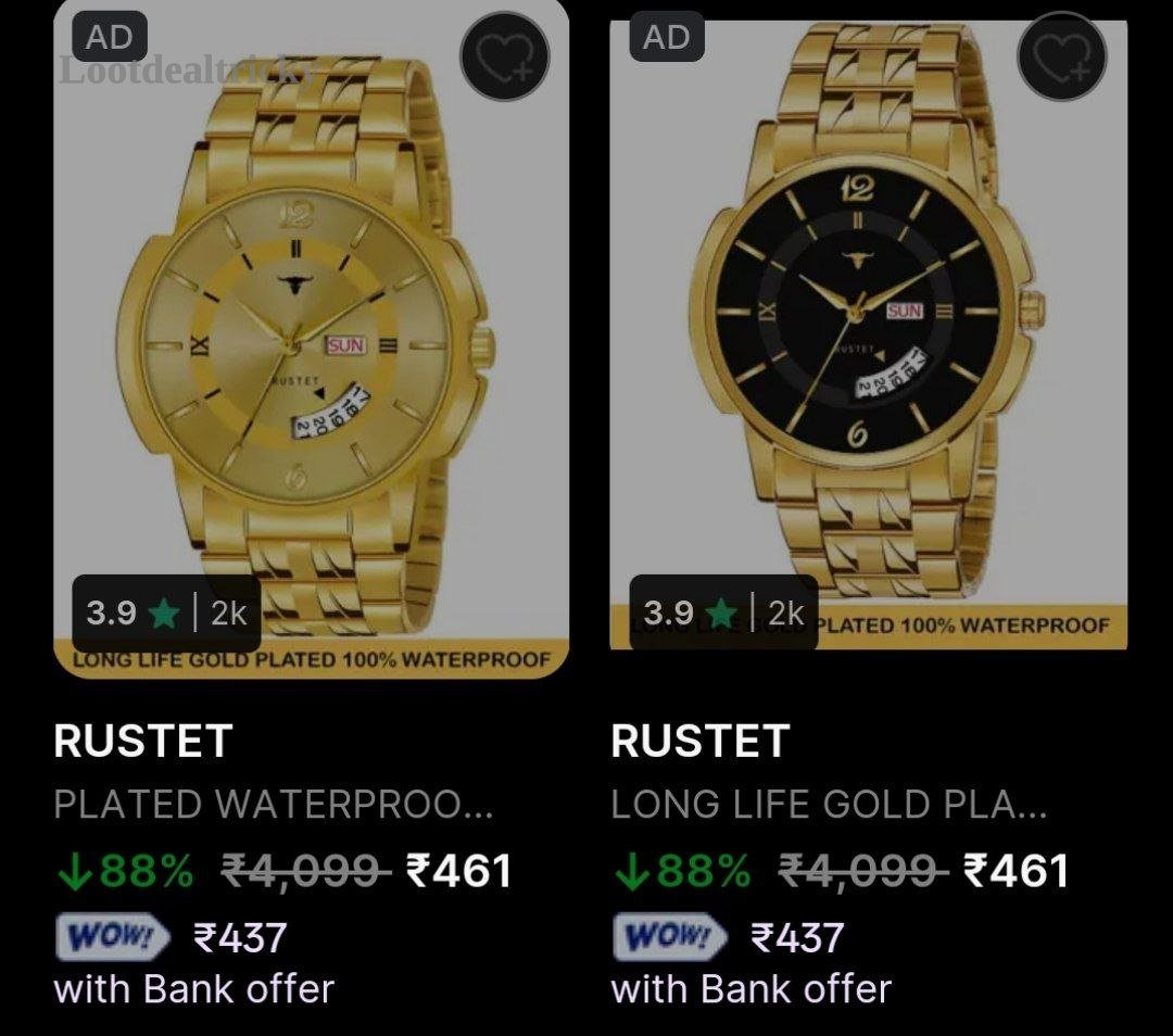 Mens Snalog Watch Offer Image