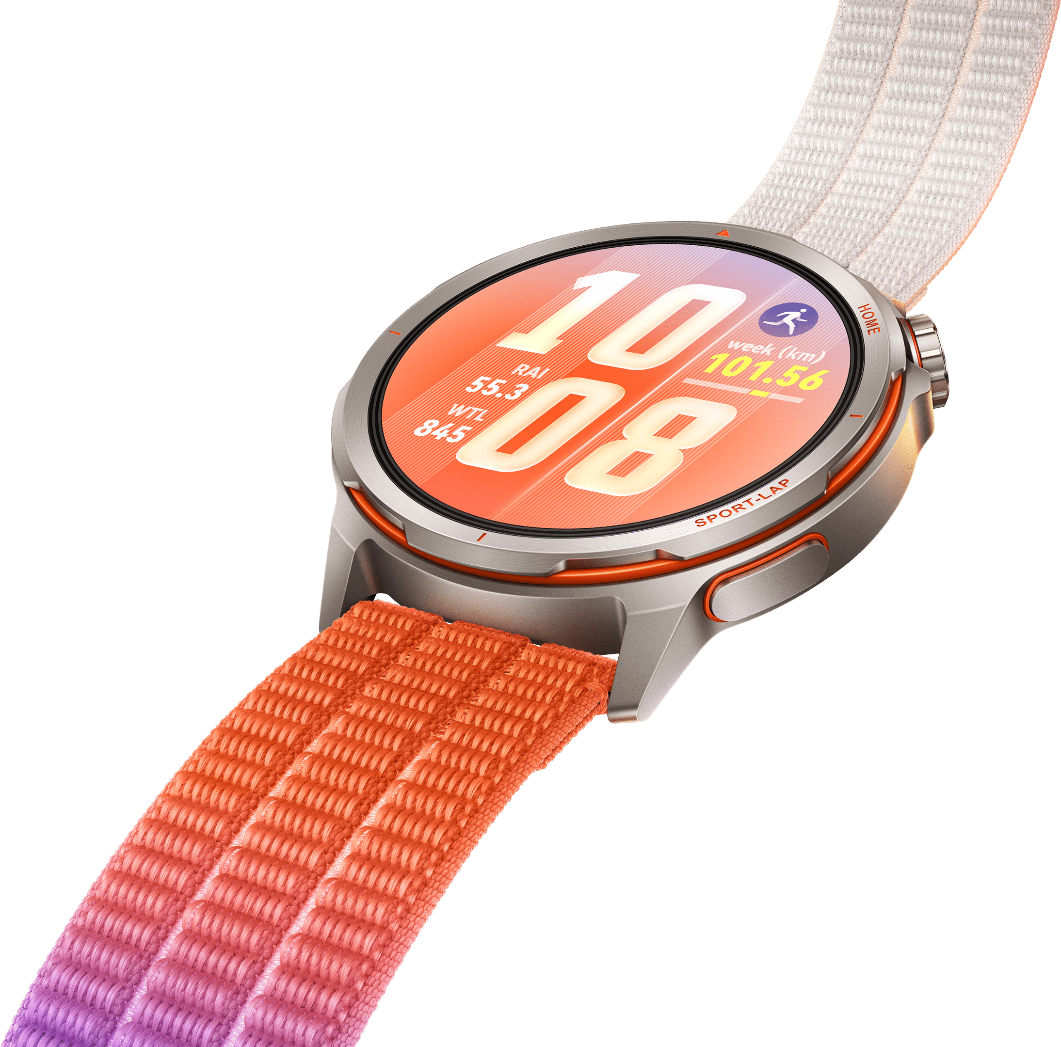 Huawei WATCH GT Runner 2 橘色錶帶官方產品照