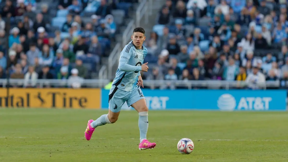 James Rodríguez Leaves Minnesota United for Colombia Camp