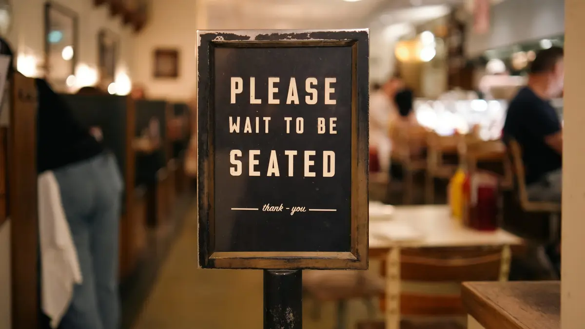 Don't Seat Yourself, Even If Tables Are Free