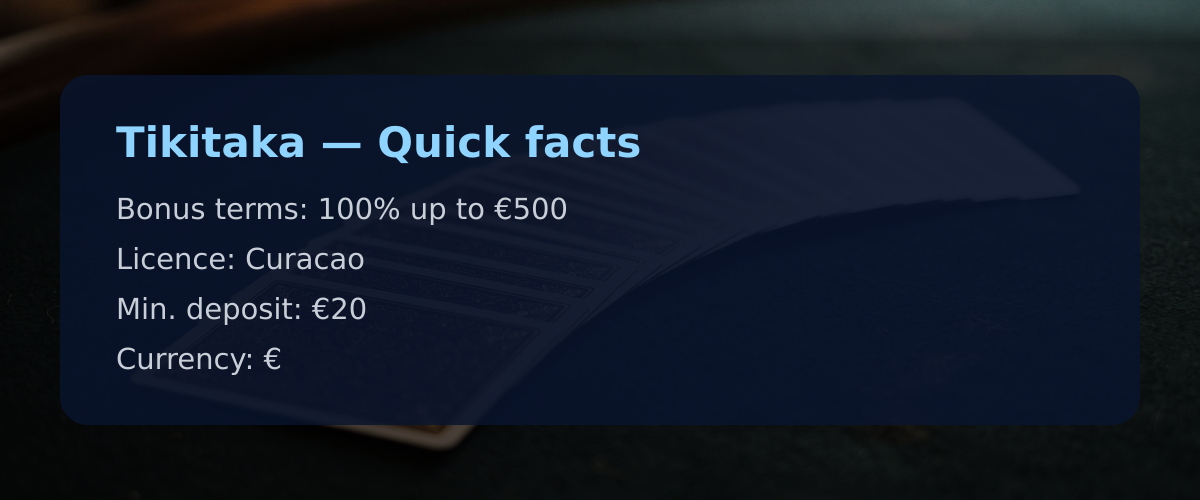 Tikitaka — Quick facts