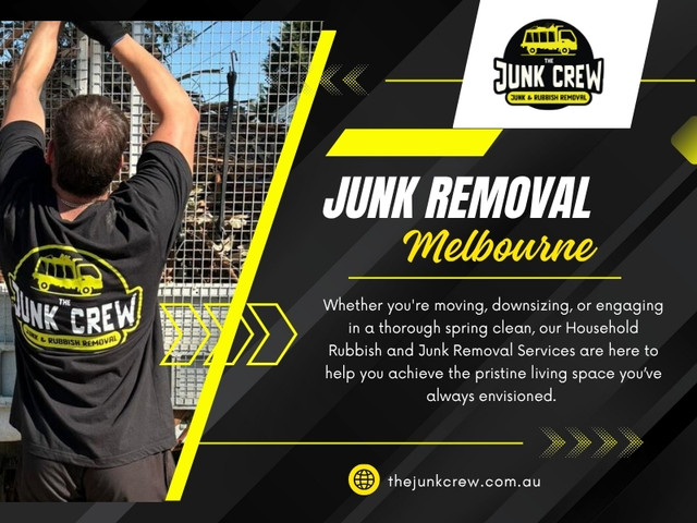 A professional junk removal Melbourne team like The Junk Crew trains its workers to handle items carefully and use proper equipment. From gloves to lifting gear, everything is done to avoid accidents and damage.

Official Website: https://thejunkcrew.com.au/

Find Us On Google Maps: https://maps.app.goo.gl/d4nT8GgSEgxjaSTD7

Google Business Profile:https://www.google.com/maps/place/?cid=15768933340668580845

The Junk Crew
Address: 40 Southern Rd, Mentone, VIC, 3194
Phone: 0403 362 600

Our Profile: https://thejunkcrew.imgbb.com/

More Photos:

https://ibb.co/HTKhtSrJ
https://ibb.co/27pWTPHY
https://ibb.co/LdpPDKcw
https://ibb.co/RpJMGqnL