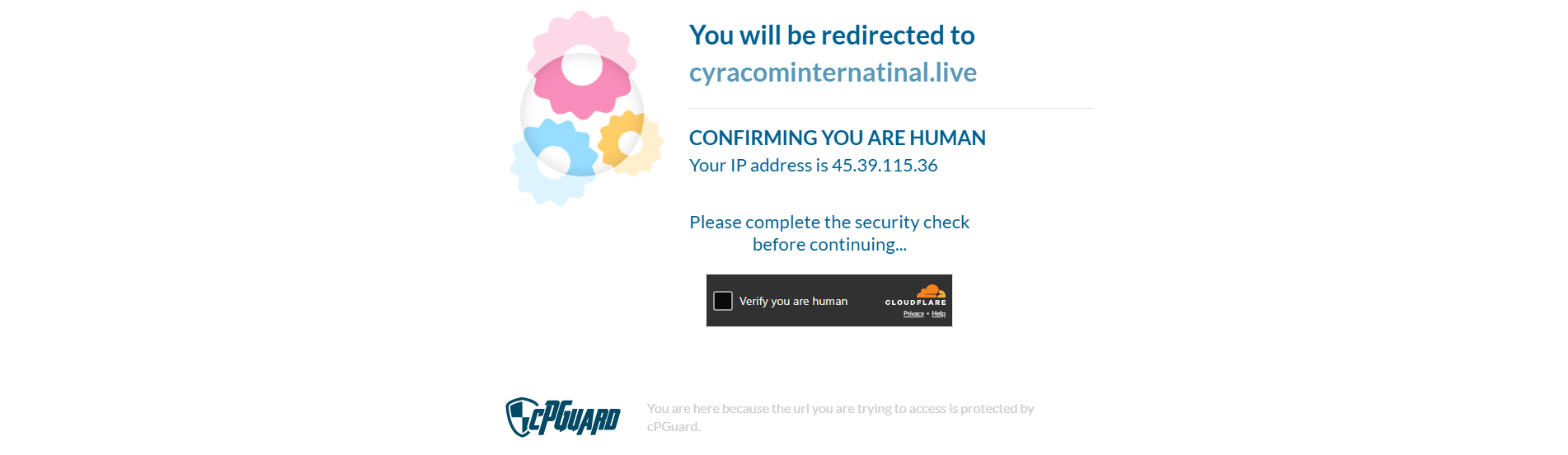 Stored capture of cyracominternatinal.live