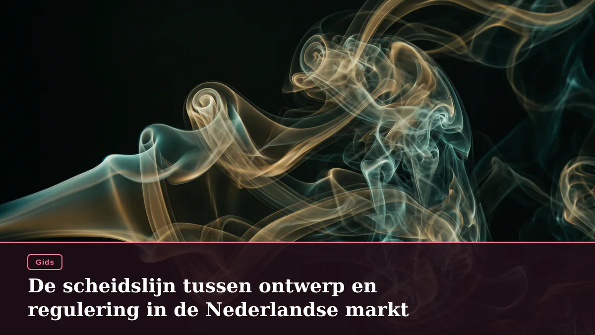 De scheidslijn tussen ontwerp en regulering in de Nederlandse markt