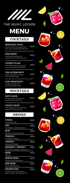 TML Menu