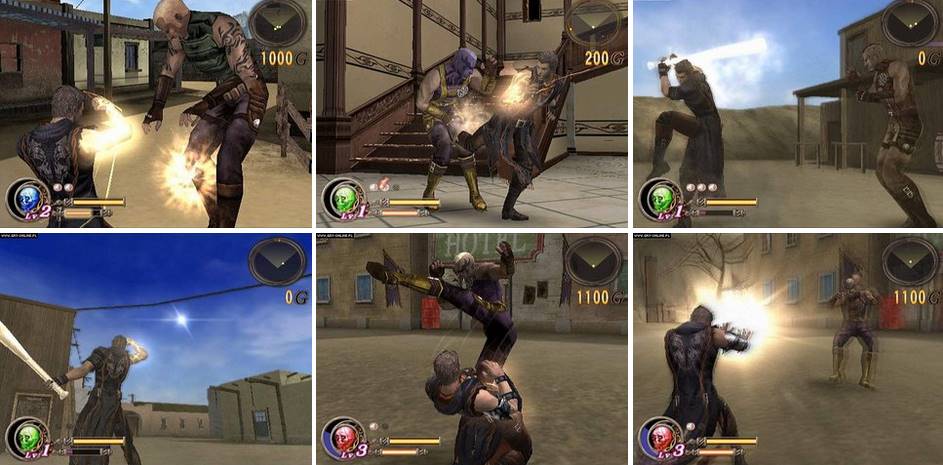 God Hand ps2 capturas